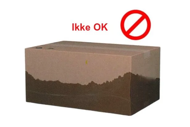 Et nettbrett med rød og hvit logo