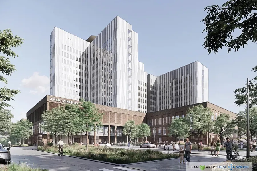 En gruppe mennesker som går rundt i en by